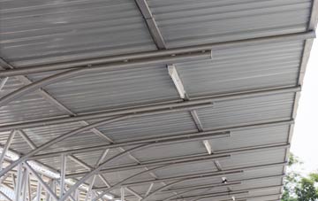 installing Blythswood metal roofing